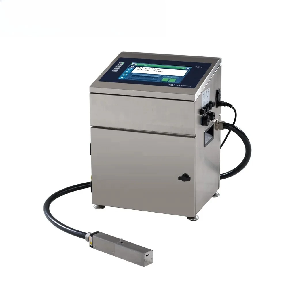 Automatic Small Printer Manufacturer Line Multilingual Batch Number Date Marking Plastic PVC Cable CIJ Inkjet Printer