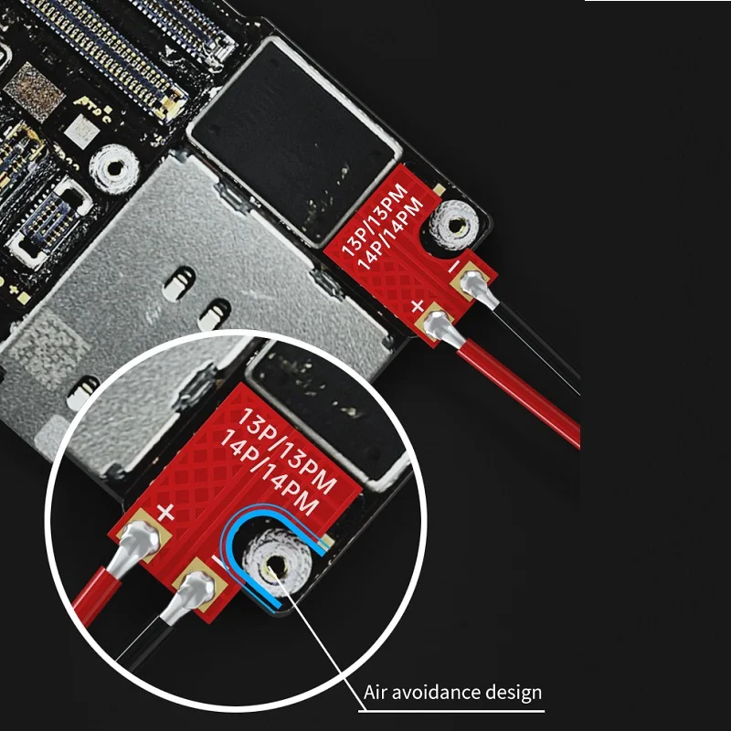 MaAnt-Support d'alimentation de batterie de démarrage de carte de téléphone portable IOS, prise d'alimentation CC, outils de réparation de test, 6-14PM