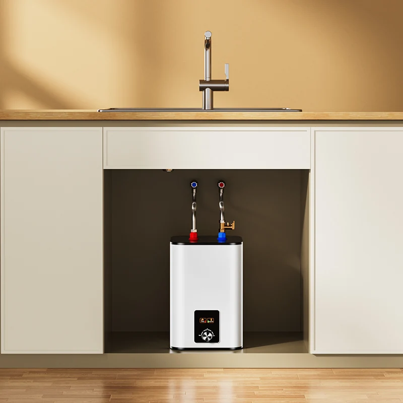 Low Price 10 15 Litres Sink Mini Electric Plastic Water Geyser Tank Storage Hot Water Heater for Home Kitchen Outdoor RV Use