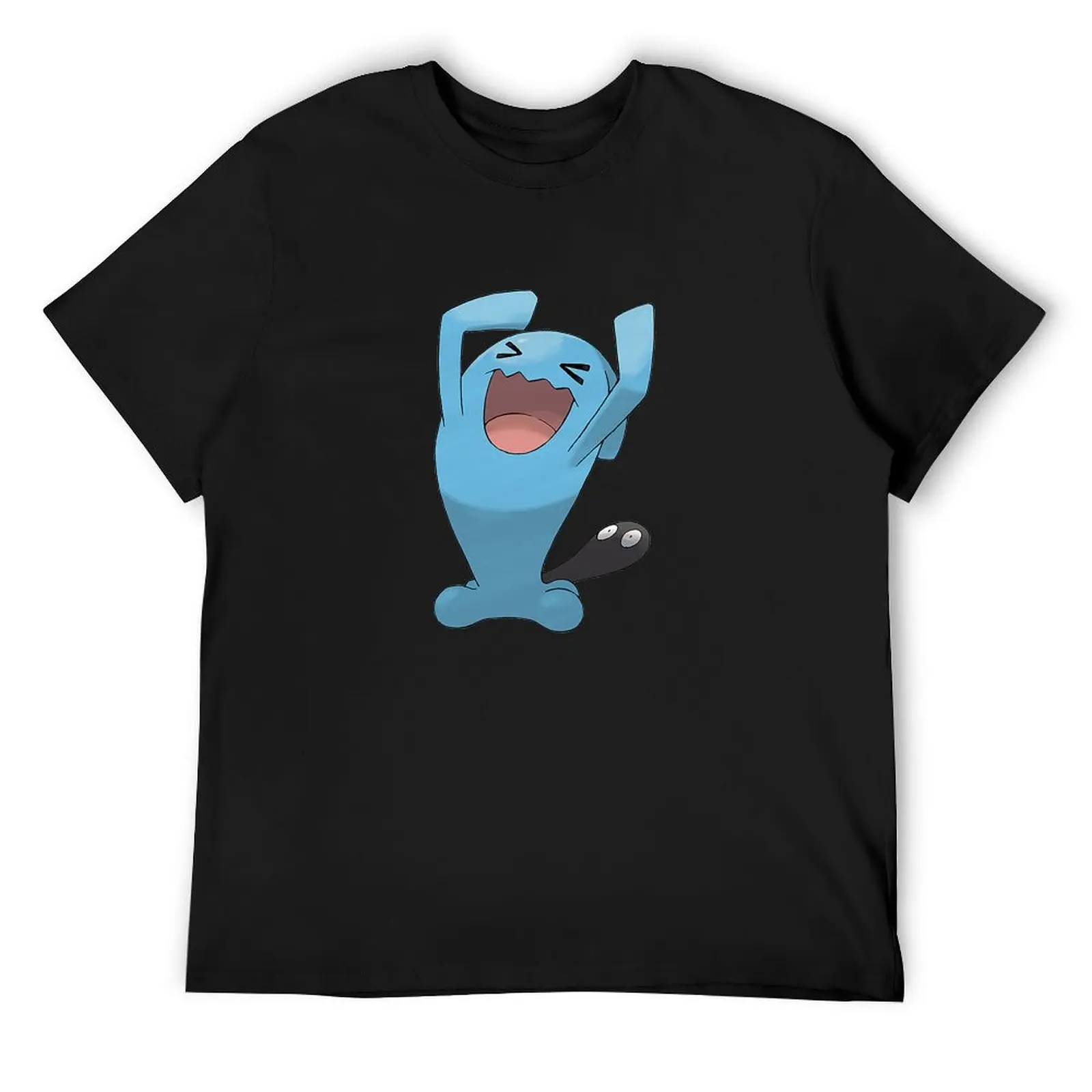 

Wóbbúffét Chibi T-Shirt baggy shirts Short sleeve tee shirts graphic anime clothes anime shirts men