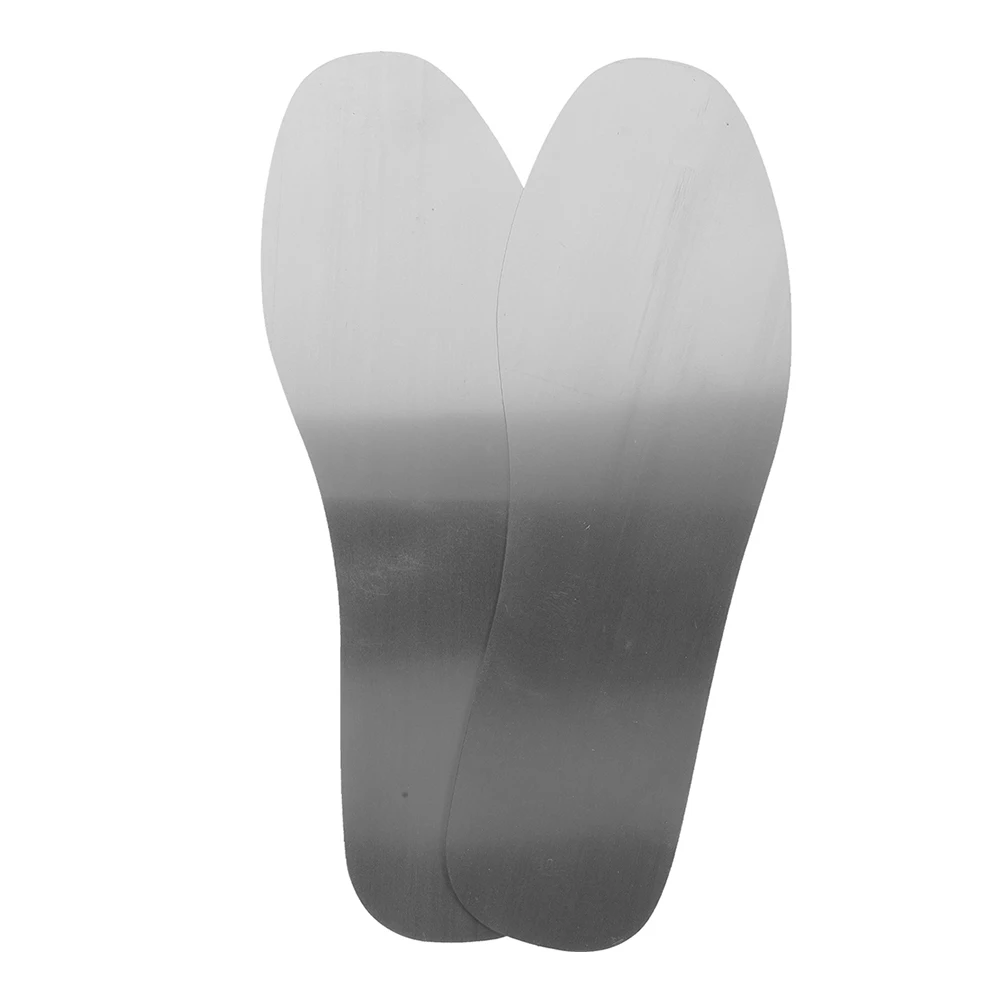 1 زوج مكافحة مسمار النعال الفولاذ المقاوم للصدأ ثقب مقاومة إدراج حذاء للرجال العمل التنزه في الهواء الطلق حذاء رجالي النعال #5