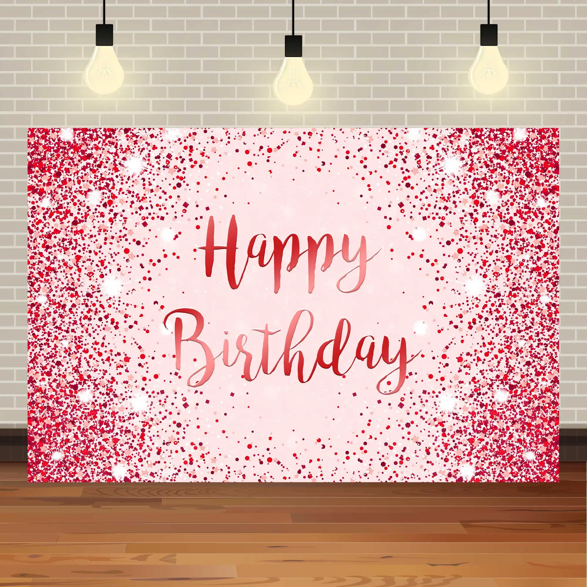 NeoBack-خلفية لامعة ذهبية وفضية ، ديكور حفلة عيد ميلاد سعيد ، خلفية تصوير ، صور ضوئية ، لافتة طاولة كيك ، ملونة