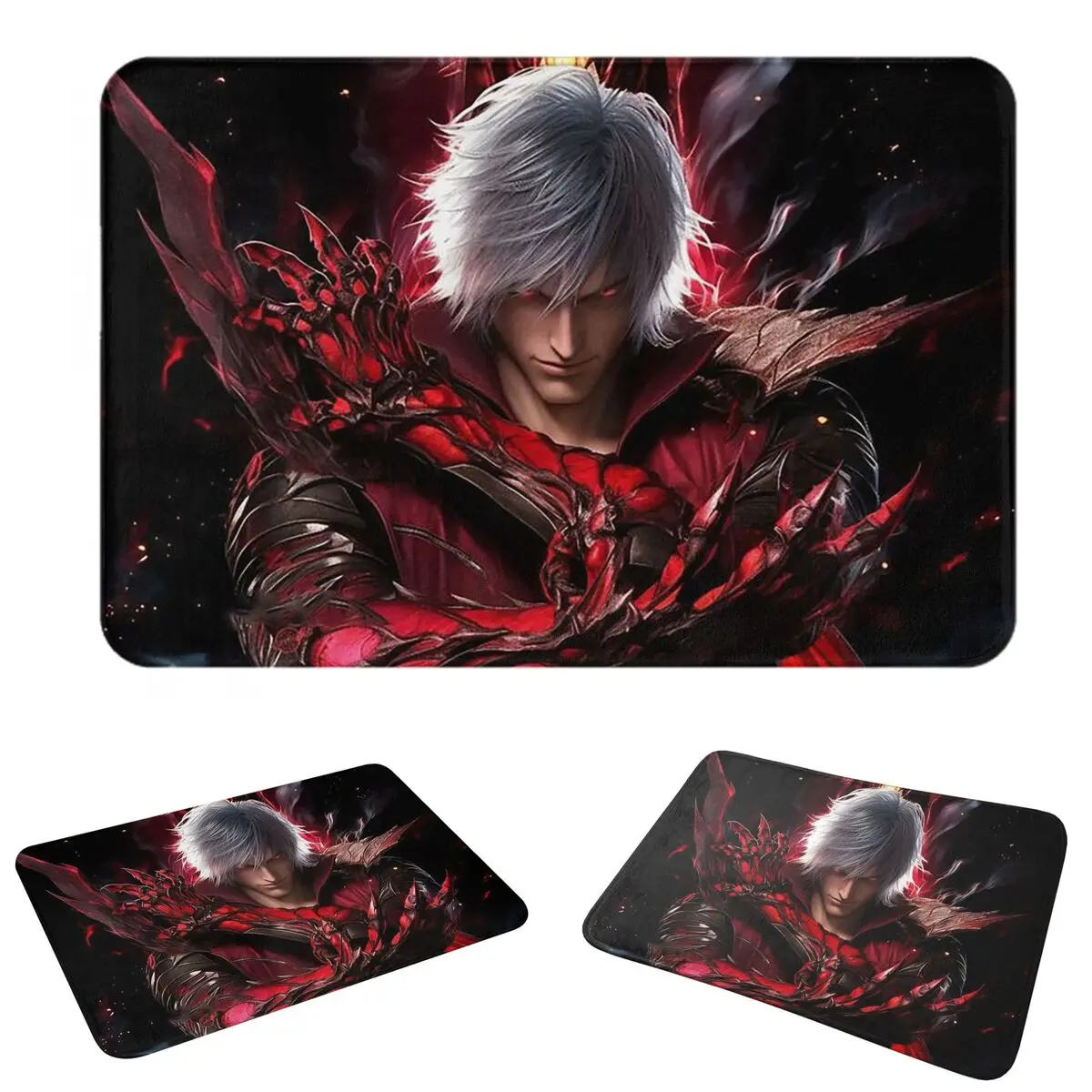 Devil May Cry Game Doormat Sand Scraping Carpet Rug Kitchen Entrance Home Floor Mat for Balcony Footpad Mats