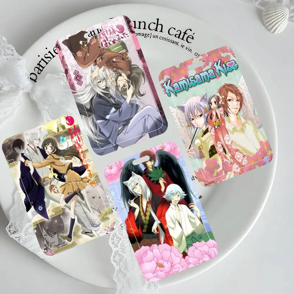 

Anime K-Kamisama Kiss ID Card Holder Neck Strap Pendant Door Badge Holder Lanyards Keychain Work Credential Case Gift