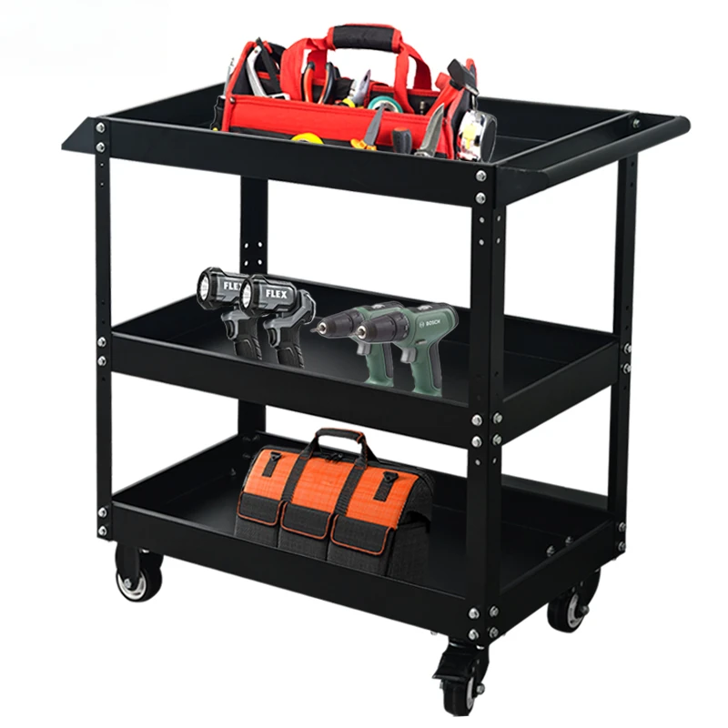 

Tool Cart Cart Mobile Storage Cart Auto Repair Workshop Heavy Duty Drawer Repair Multifunctional Rack Parts Cart