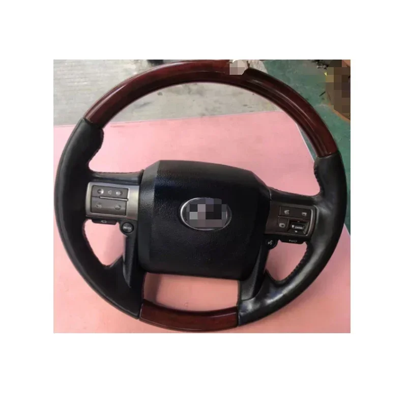 

For Lexus GX400 GX460 Wood Leather Steering Wheel