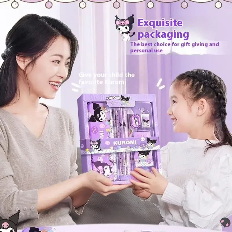 귀여운 쿠로미 멜로디 시나모롤 문구 세트 어린이 학용품 박스 창의 학습 선물 세트