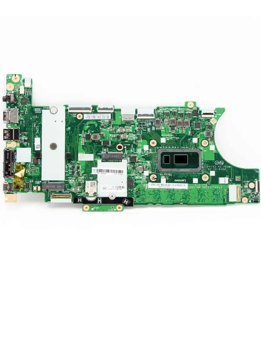 Imagem -05 - para Lenovo Thinkpad X390 T490s Portátil Placa-mãe Nm-b891 Mainboard com I38145u I79565u 4g 8g 16g 100 Testado ok