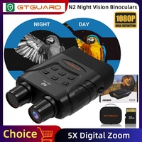 GTGUARD N2 1080P Binocular Infrared Night-Visions Device Outdoor 5X Digital Zoom Telescope Day And Night Use Photo Video Taking