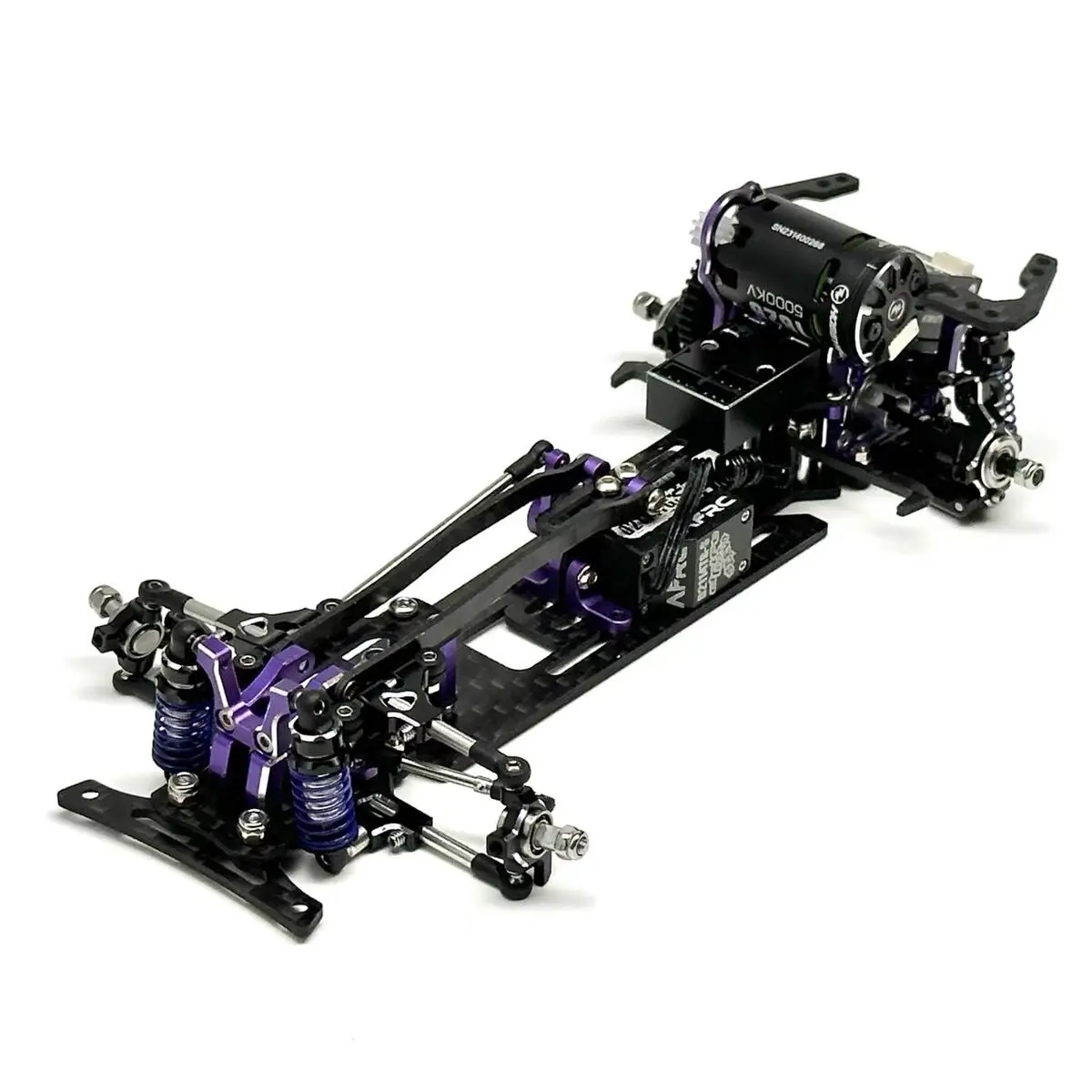 

MA RACING DLR8 1/24 RWD Drift Chassis KIT Rear Drive Drift Frame (Without electronics)