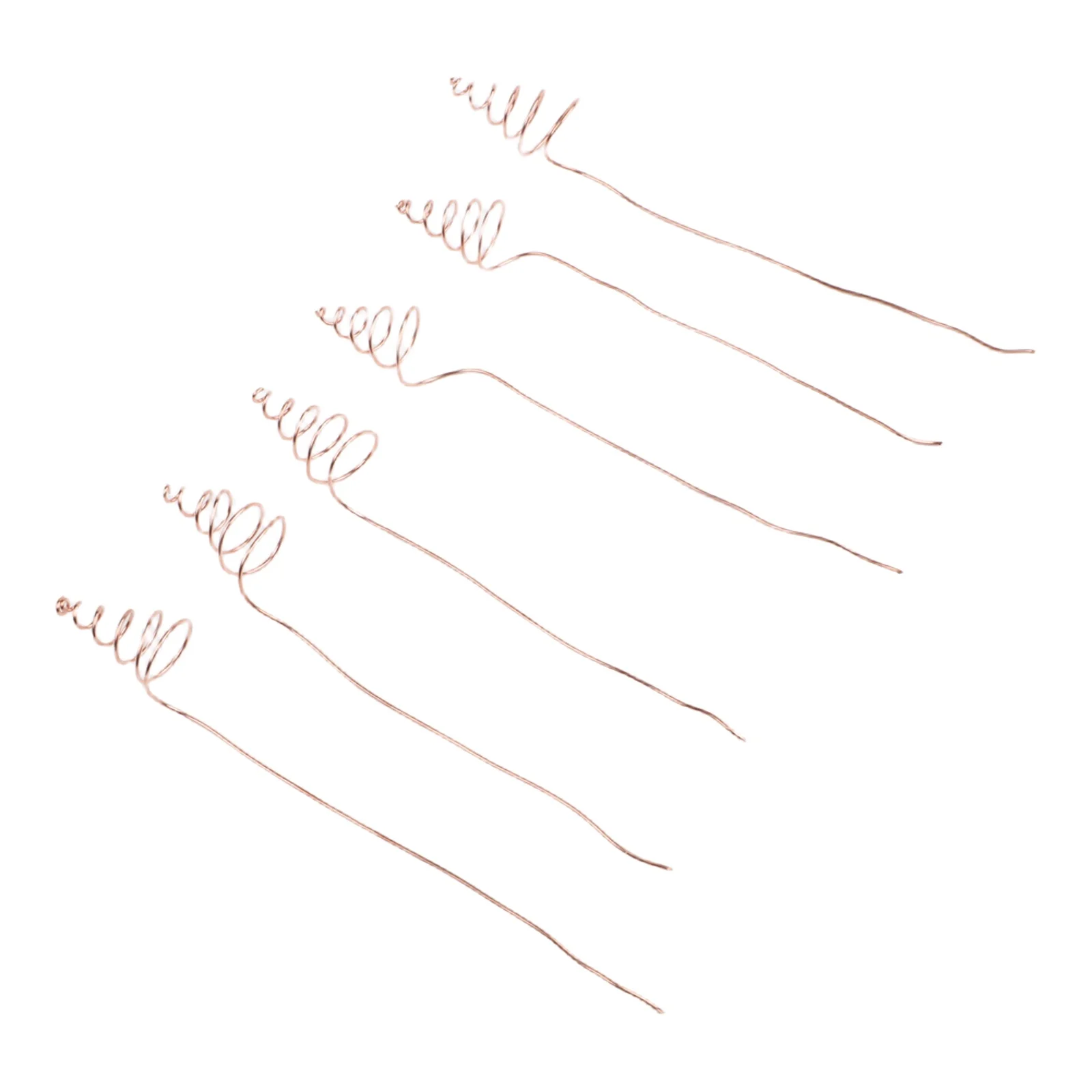 6 Electroculture Copper Plant Stakes for Gardening Improve Soil Nutrient and Support Vegetable and Flower Plants