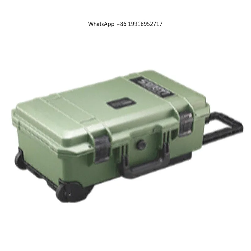 Multifunctional Plastic Tool Box Photographic Equipment Safety Protection Professional Outdoor Carrying Draw-bar Storage Case
