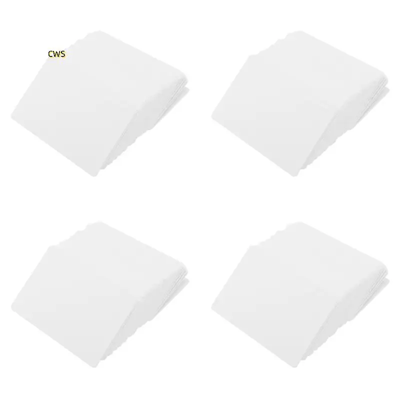 Blank White Cardboard Paper Message Card Business Cards Word Card DIY Tag Gift Card About 400Pcs (White)