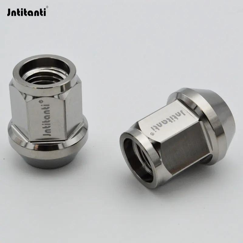 

Jntitanti Gr.5 titanium 10.9 grade Ti-6Al-4V wheel PCD rim nuts M12*1.25*27mm for Nissan,Greatwall,Geely,Subaru,Suzuki etc.