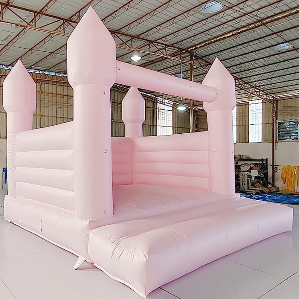 Casa inflável do salto com ventilador do ar, castelo Bouncy do jumper, cama de salto do PVC para o partido, decorações do casamento