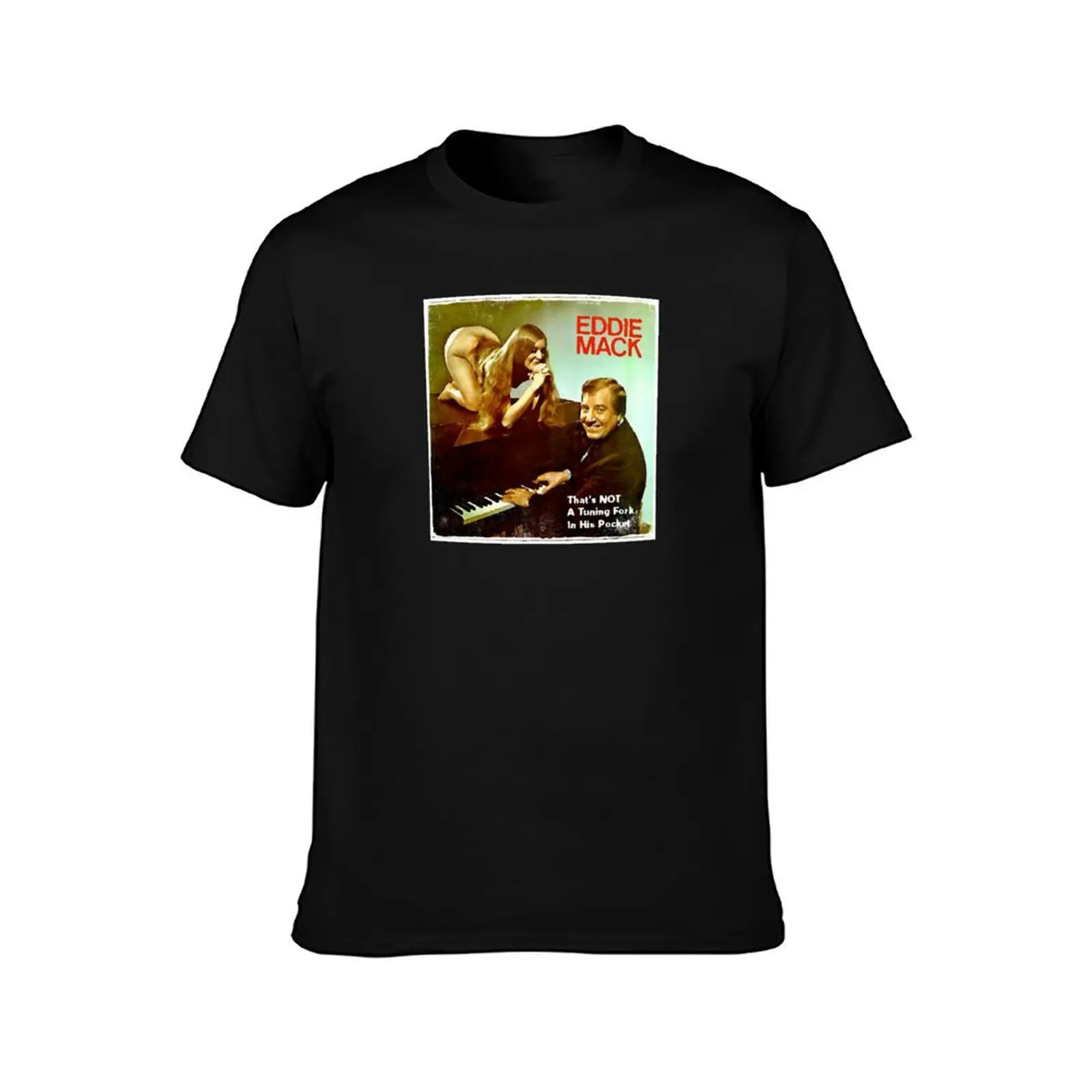 Vinyl Record Cover - Eddie Mack T-Shirt Work Outdoor for Men T-Shirt