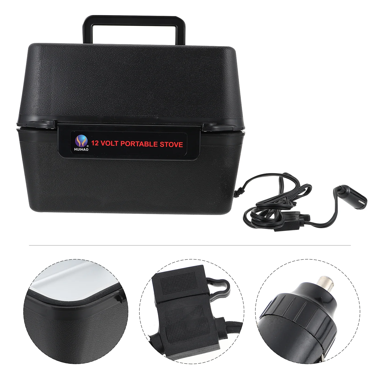 

12 V Vehicle-Mounted Heating Furnace Stainless Steel Stove 12V Electric Portable Heater Car