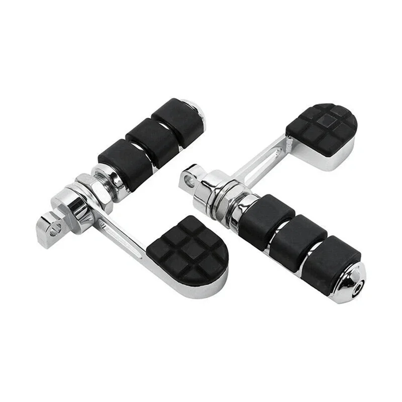 

Heel Foot Rest Pegs For Sportster XL 883 1200 48 72 Softail DYNA FXDF FAT BOB FXDC FXWG Footrest Bracket Set
