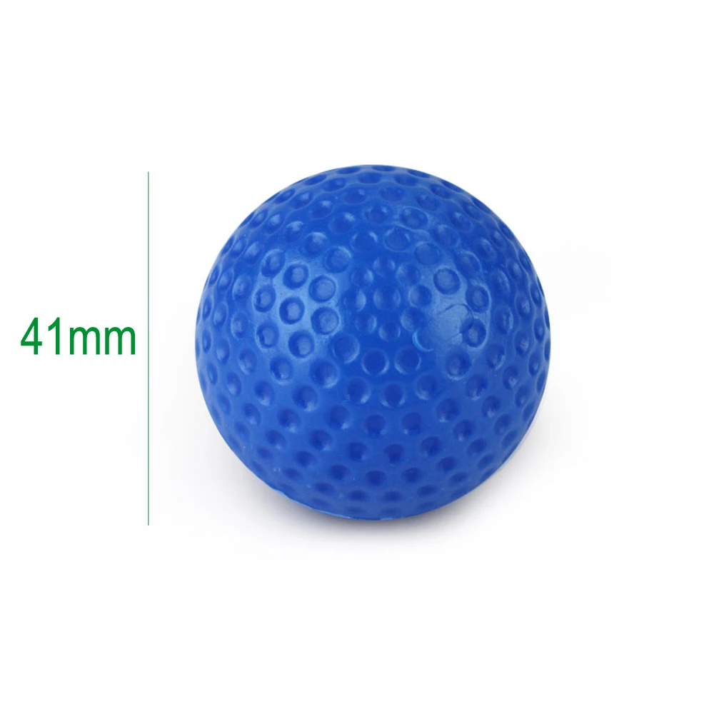 60 pcs/pacote pe plástico bolas de prática de golfe realista sentir bolas de treinamento de vôo para quintal interno ou exterior, cor aleatória