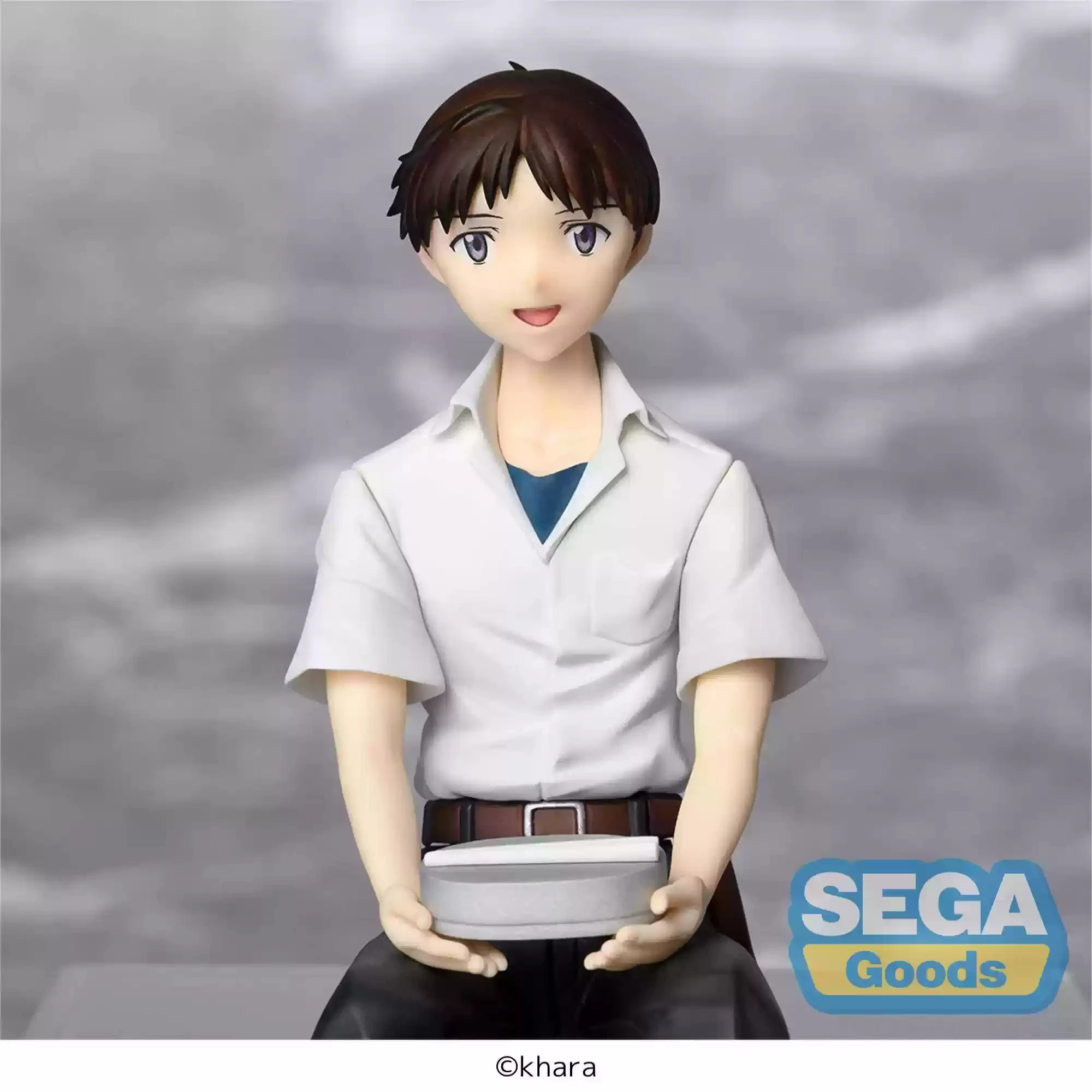 Pra-penjualan Asli SEGA EVA Ikari Shinji PVC Tokoh Anime Mainan Model Figur Aksi Hadiah Natal