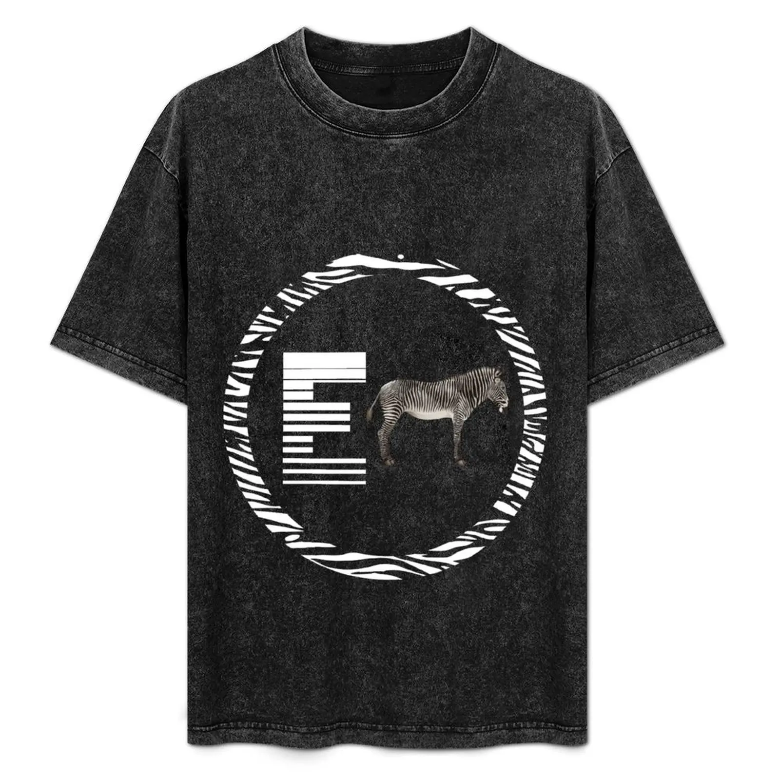 

E Zebra T-Shirt Comfortable Daily Wear Tee