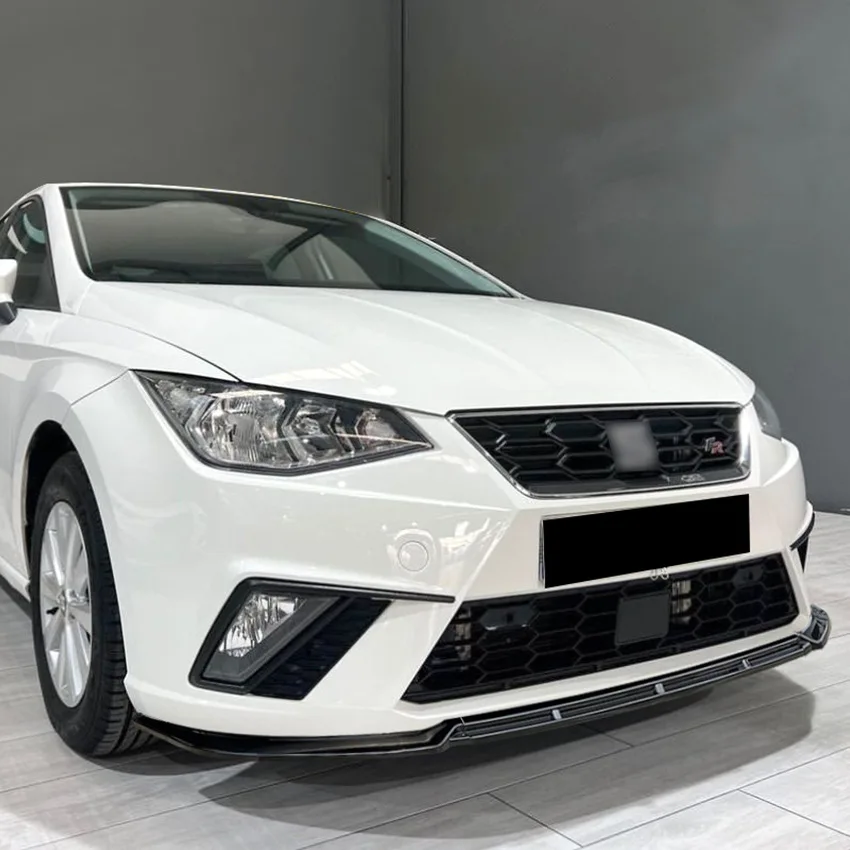 Front Bumper Splitter Lip Diffuser Body Kit Spoiler Trim For Seat Ibiza MK5 Standard/FR 6F KJ1 2017-2024+ Bodykit Tuning - view 3