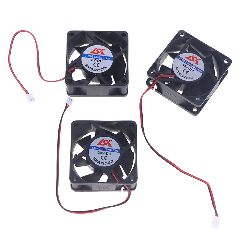 Brushless Cooling Turbo Fan 5V/12V/24V 2Pin DC Blower For 3D Printer Extruder Black Plastic Cooler Fan Part