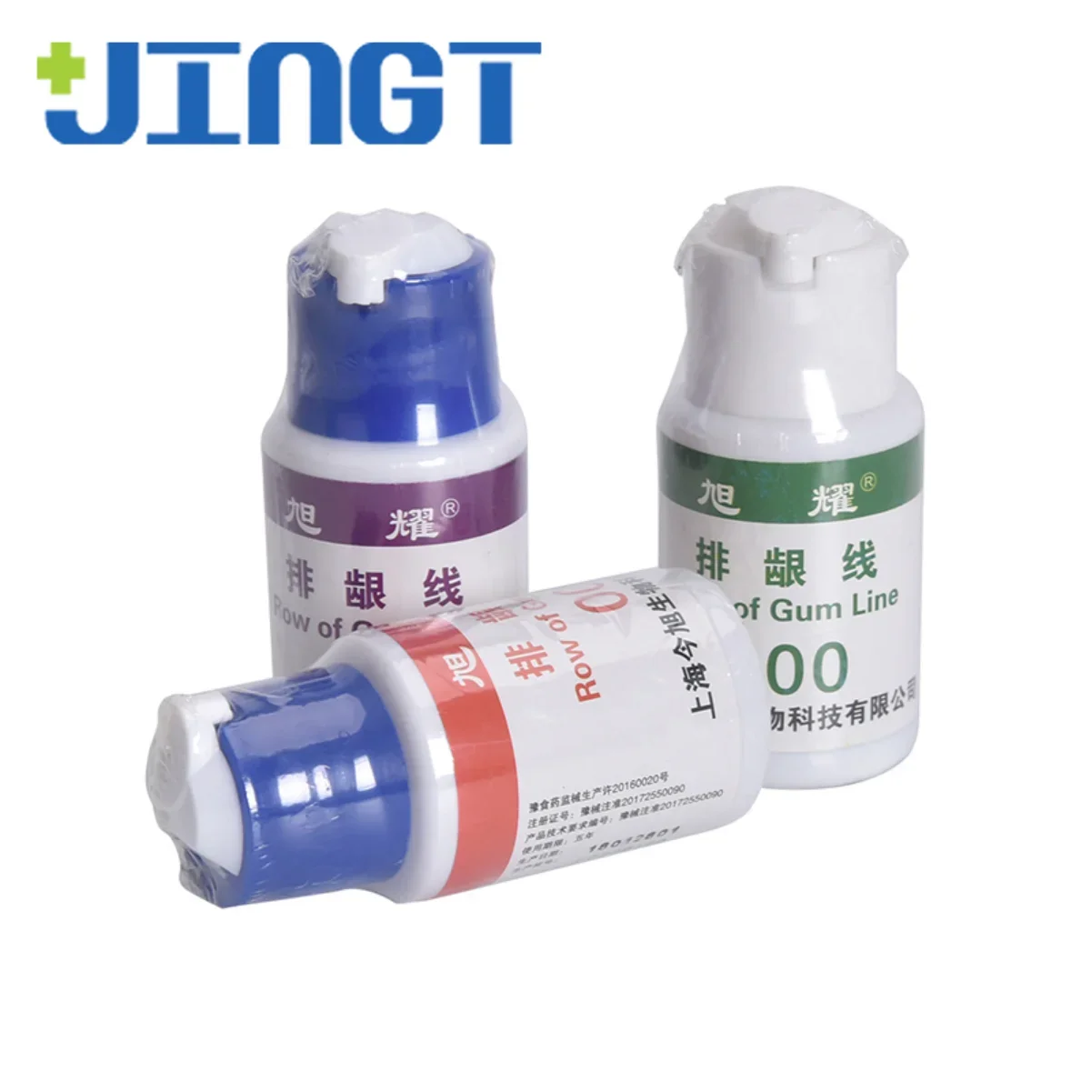 JINGT-Cabo Dental para Gum Care, Algodão de malha, Cordão dental, 2 m Comprimento, 0 #00 #000 #