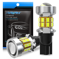 2Pcs W16W LED Bulbs T15 Led Canbus Error Free 920 921 912 Lamp 3014 Chips Car Reverse Lights Backup Stop Lamp 6000K White 12V