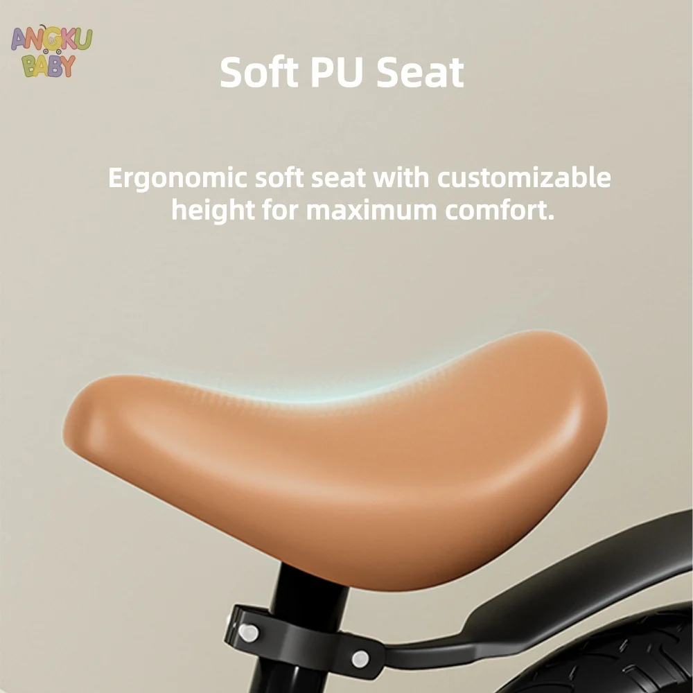 دراجة توازن للأطفال الصغار قابلة للتعديل مع 360 درجة °   دراجة تدريب للأطفال بدون دواسة دوارة لعمر 2-5 سنوات، دراجة ترقية للأطفال