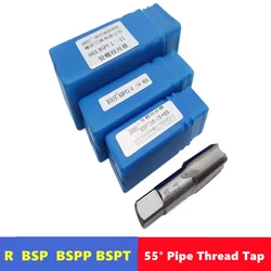 R BSP BSPP BSPT 55 ° pipe thread tap 1/8 1/4 3/8 1/2 1 inch 2 inch, W6542 HSS for pipe internal thread machine tool tapping tool