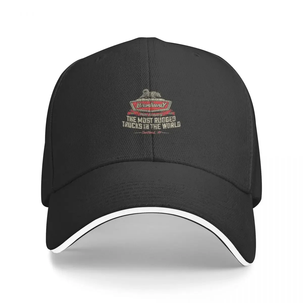 

Brockway Motor Trucks, distressed Baseball Cap Anime Hat Rave Mens Women's
