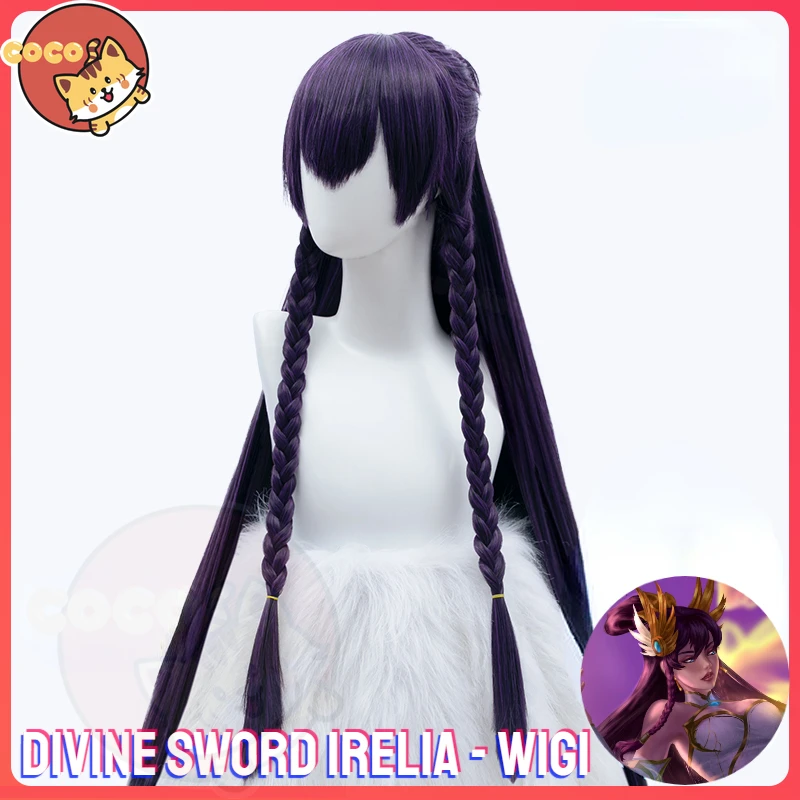 Divine Sword Irelia Cosplay Wig Game LOL Divine Sword Cosplay Irelia Wig LOL Irelia Cosplay Wig Long Cosplay Wig CoCos