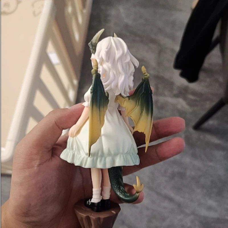 19cm Miss Kobayashi'S Angry Dragon Girl GK Anime Figure Kanna-Chan Figures Model Doll Pvc Cute Toys Collectible Girl Boy Gifts