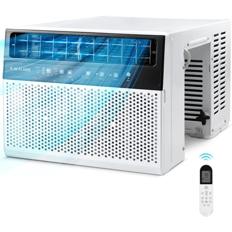 

12,000 BTU Window Air Conditioners, U-Shaped Air Condtioner Unit Cools up to 550 Sq. Ft, 6 Modes 24H Timer Energy-savi