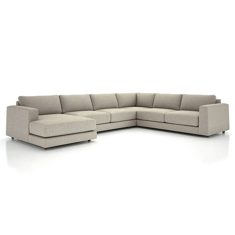 ag-Modular Square Fabric Sofa Set for Home Villa School Park & Basement Living Room Use@