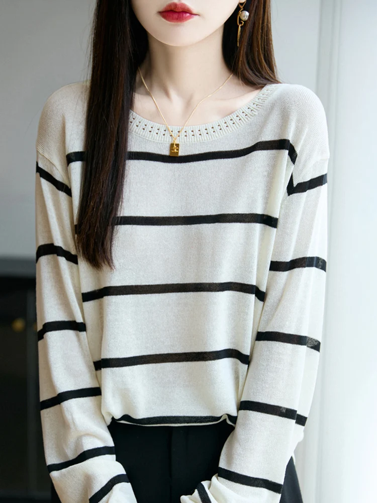 التخسيس الكورية Sle فضفاضة تناسب مخطط متماسكة رقيقة طويلة Sve جولة Ne قاعدة طبقة السيدات Faion الخريف 2025