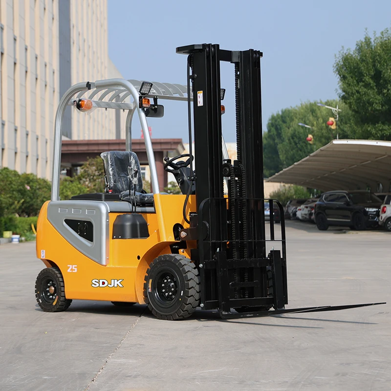 High Efficiency Electric Forklift 2 ton 2.5 ton New Electric Forklift Truck With Ac Motor Factory customization