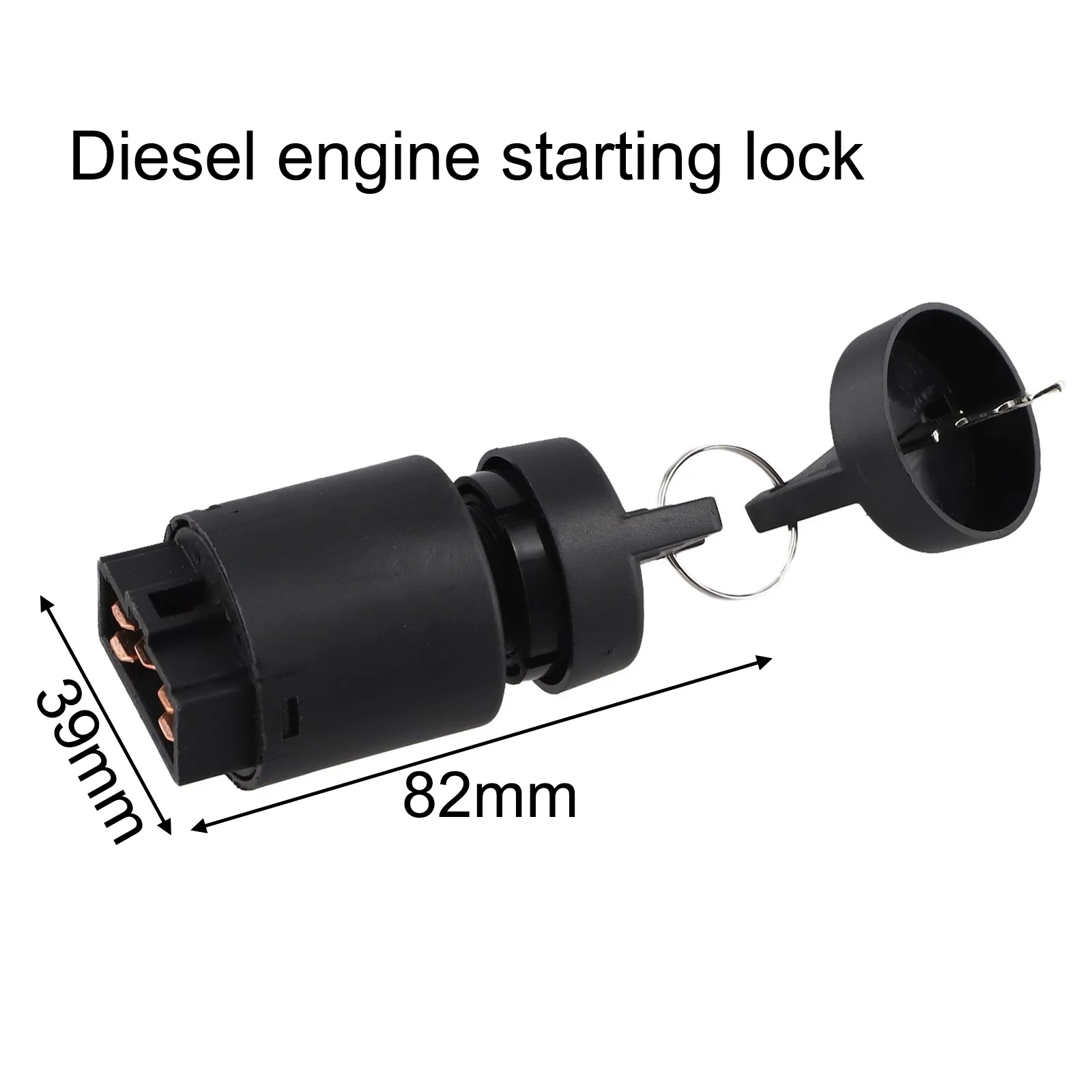 Start lock switch for single cylinder diesel generator 6500 panel lock suitable for 170F 173F 178F 186F 188F models