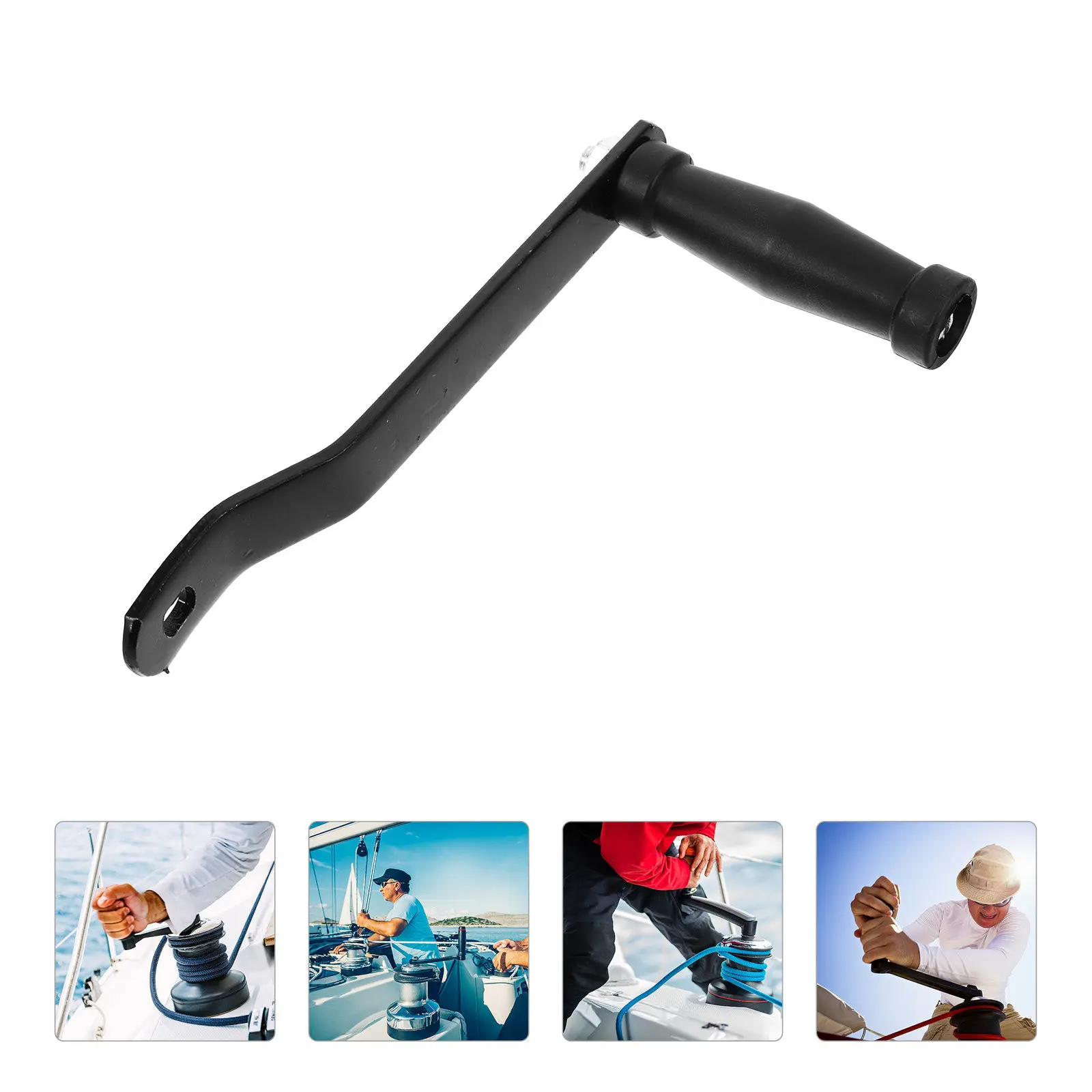 

Heavy Duty Boat Trailer Winch Handle with Comfortable Grip Ergonomic Design for Easy Installation Replacement Crank Handle