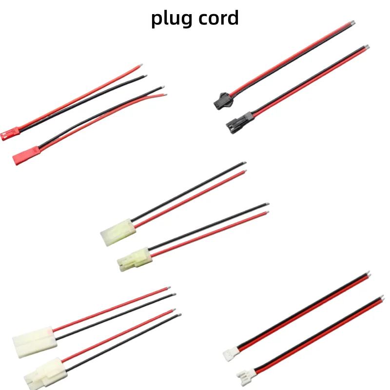 

JST SM Tamiya 51005 male and female connector plug 100mm with 2P terminal and silicone wire