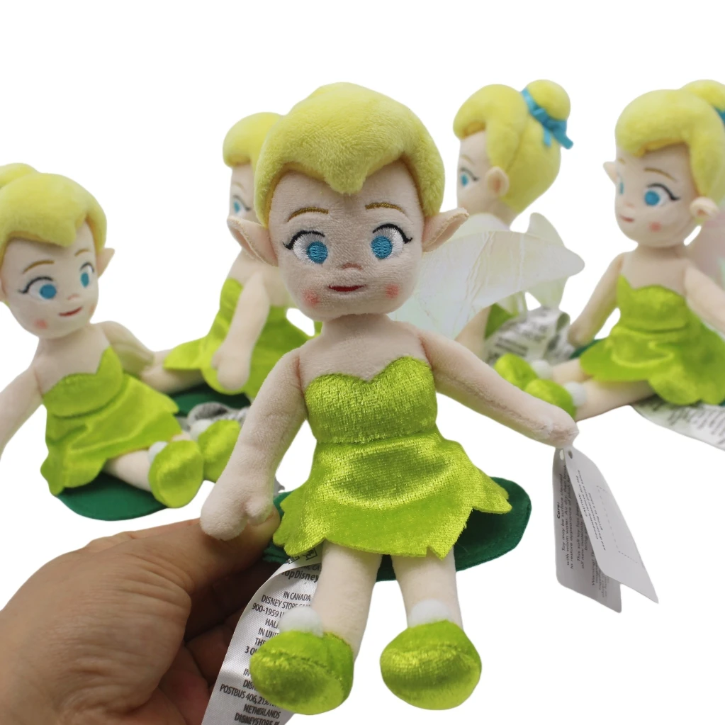 1 قطعة 16 سنتيمتر ديزني راتاتوي الشيف ريمي تينكر بيل من بيتر بان لعبة الكتف المغناطيسي القطيفة