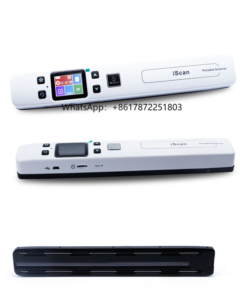 

Mini Iscan A4 JPG/PDF Format Wifi 1050DPI Portable LCD Colored Screen Document/Images Scanner for Business