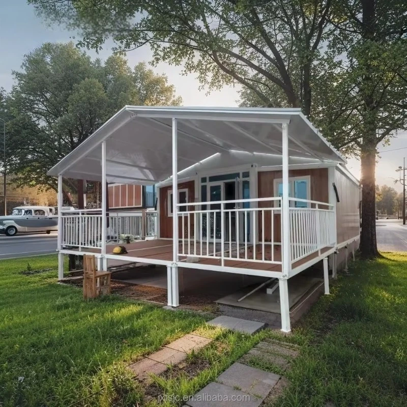 Casa mobile 2 camere da letto espandibile 20 piedi/40 piedi Casa contenitore pieghevole Spedizione Villa vivente in Australia Pannello sandwich realizzato