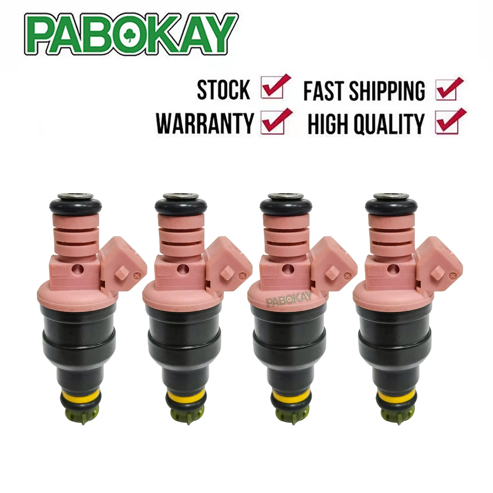 4 pieces x New Fuel Injector 0280150440 13641703819 FOR BMW 3 328I 328IS 528I M3 Z3 E36 E39 E38 2.8L 3.2L 96-99