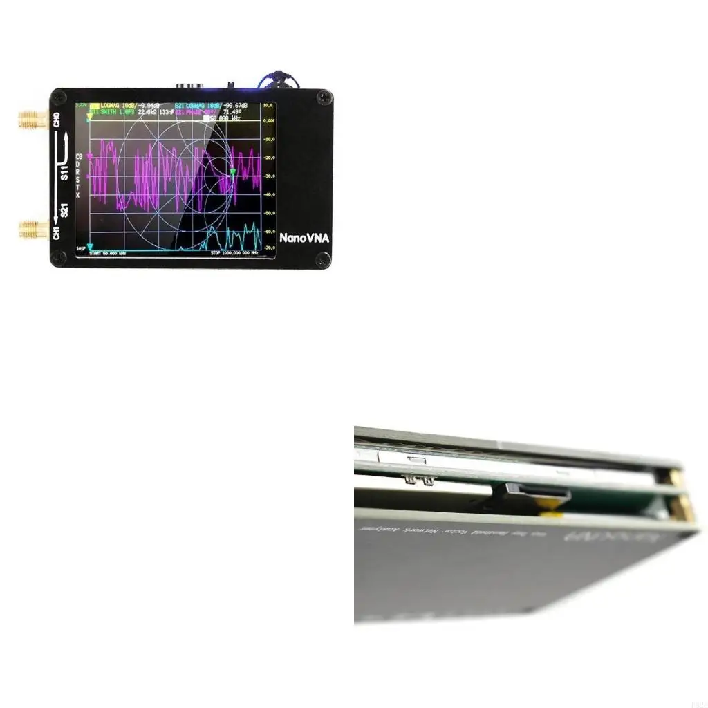 

P82E 50KHz-1.5GHz MF-HF VHF-UHF Antenna Measuring S Parameters Smith- Chart
