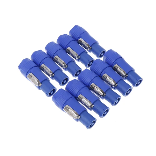 Enchufe NAC3FCA Speakon, 10 piezas, 3 pines, macho, conector Powercon, 20A, 250V, CA