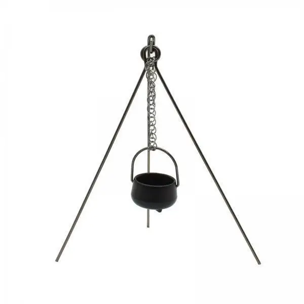 Dollhouse Kitchen Accessories Set Miniature Alloy Hanging Pots Pretend Play Cooking Toy for Children Girls