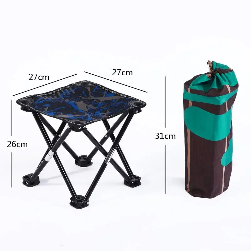 

New Chair Camping Stool Folding Fishing Chair Conveniently Carry The Oxford Cloth Seat