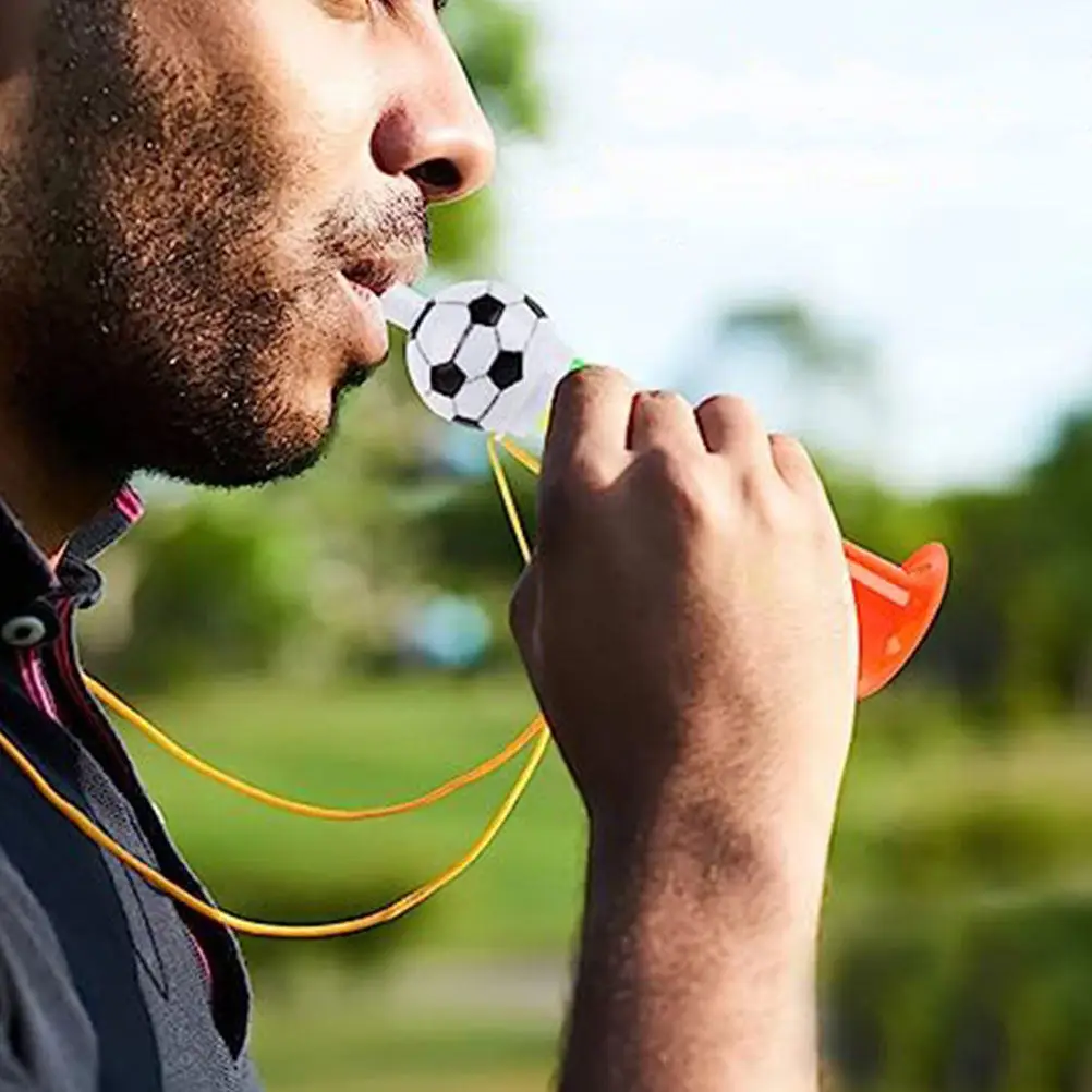 

4Pcs Plastic Sports Cheering Horns Compact Stadium Horns for Soccer Football Party Noise Maker Accessories Stadium Horn